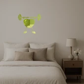 Sporcu Kalp Dekoratif Altın Aynalı Tablo thumbnail 2