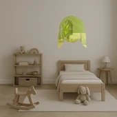 Hüzünlü Kız Dekoratif Altın Aynalı Tablo thumbnail 5