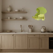 Üzgün Köpek Dekoratif Duvar Altın Aynalı Tablosu thumbnail 3