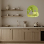 Penguen Yüzü  Duvar Altın Aynalı Tablosu thumbnail 3