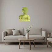 İç Mekan Dekoratif Baba ve Oğul Emoji Altın Aynalı Tablosu thumbnail 1