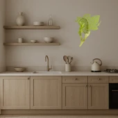 İç Mekan Dekoratif Peri Kadın Emoji Altın Aynalı Tablosu thumbnail 3