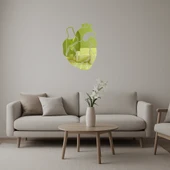 Anatomik Kalp Tasarımlı  Dekoratif Altın Aynalı Tablo thumbnail 1