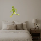 Koşan Figür Dekoratif Duvar Altın Aynalı Tablosu thumbnail 2