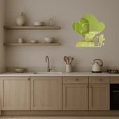 Çiftçi Adam Dekoratif Altın Aynalı Tablo - 2