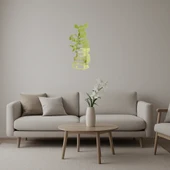 Kitap Okuyan Kız Dekoratif Altın Aynalı Tablo thumbnail 1