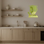 Öğrenci Erkek Emoji Dekoratif Altın Aynalı Tablo thumbnail 3