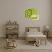 Yumruk Figürlü  Duvar Altın Aynalı Tablosu thumbnail 4