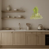 Okula Dönüş Karşılama Dekoratif Altın Aynalı Tablo thumbnail 3