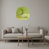 Ogre Surat Emoji Dekoratif Altın Aynalı Tablo thumbnail 1