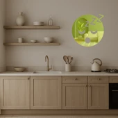 Uyuyan Surat Emoji Dekoratif Altın Aynalı Tablo thumbnail 4