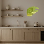 Çimdikleyen El Dekoratif Altın Aynalı Tablo thumbnail 3