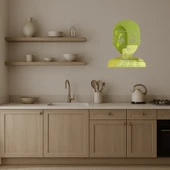 Somurtkan Adam Dekoratif Altın Aynalı Tablo thumbnail 2