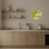 Vintage Yaşlı Kadın Emoji  Duvar Süsü thumbnail 3