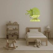 Saç Kesimi Yapan Kadın Emoji Altın Aynalı Tablosu thumbnail 3