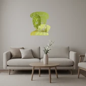 Horoz Kadın İç Mekan Dekoratif Altın Aynalı Tablo thumbnail 1