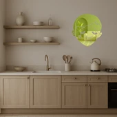 Duygusal Çocuk Emoji Altın Aynalı Tablo thumbnail 3