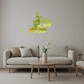 Modern Ev Yapı Dekoratif Altın Aynalı Tablo thumbnail 1