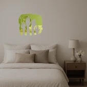 Eller ve Yıldızlar Dekoratif Altın Aynalı Tablo - 2