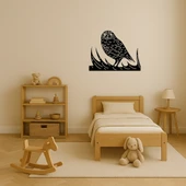 Florida Baykuşu Dekoratif Tablo thumbnail 2