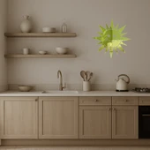 Şişkin Yanaklı Güneş  Dekoratif Altın Aynalı Tablo - 3