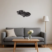 Klasik Araba Temalı MDF Dekoratif Tablo thumbnail 4