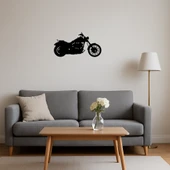 Klasik Motor Temalı MDF Duvar Sanatı thumbnail 4