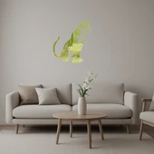 Shere Khan Kaplan Tasarımı İç Mekan Dekoratif Altın Aynalı Tablo thumbnail 1