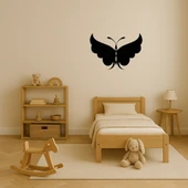 Çiçek ve Kelebek Temalı MDF Sanat Tablosu thumbnail 1