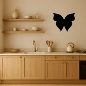 Zarif Kelebek Desenli MDF Dekoratif Duvar Tablosu thumbnail 2