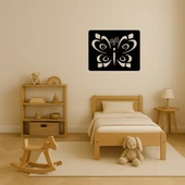 Renkli Kelebek Dekoratif Tablo thumbnail 3