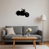Şık ve Zarif MDF Motosiklet Duvar Dekoru thumbnail 4