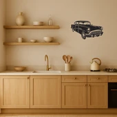 Klasik Araba Temalı MDF Dekoratif Tablo thumbnail 2