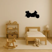 Çağdaş Stil MDF Motosiklet Dekoratif Tablo thumbnail 3