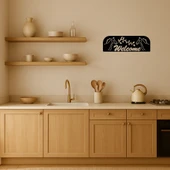 At Figürlü Welcome Kapı Dekorasyonu thumbnail 3