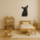 Sevimli Köpek MDF Dekoratif Tablo thumbnail 4