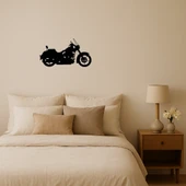 Klasik Motosiklet Dizaynlı MDF Dekoratif Tablo thumbnail 1