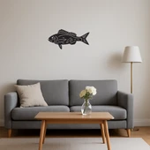 Renkli Balıklar ve Mercanlar MDF Duvar Tablosu thumbnail 4