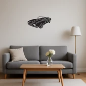 Vintage Araba MDF Duvar Dekoru thumbnail 4