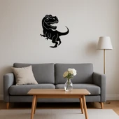 Dinozor Figürlü Çocuk Odası Dekoratif Tablosu thumbnail 4