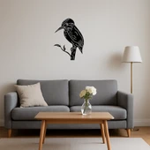 Renkli Yalıçapkını MDF Dekoratif Tablo thumbnail 4