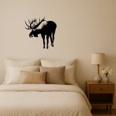 Geyik ve Geyik Dekoratif Tablo - Doğal Zarafet thumbnail 1