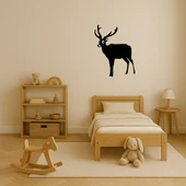 Vintage Geyik ve Orman Tablosu thumbnail 3