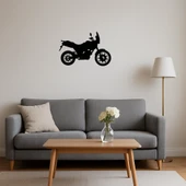 Retro Motosiklet Tasarımlı MDF Duvar Tablosu thumbnail 2