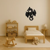 Uçan Ejderha Dekoratif Tablo thumbnail 3