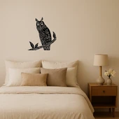 Minimalist Baykuş Temalı Duvar Dekoru thumbnail 1
