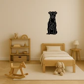 Küçük Köpek MDF Dekoratif Tablo thumbnail 3