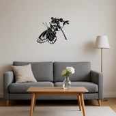 Şık Kelebek Desenli Dekoratif Tablo thumbnail 4