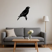 Kuzey Amerika Kuşu MDF Sanatsal Tablo thumbnail 3