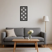 Abstrakt ve Çiçek Desenli İç Mekan Tablosu thumbnail 4